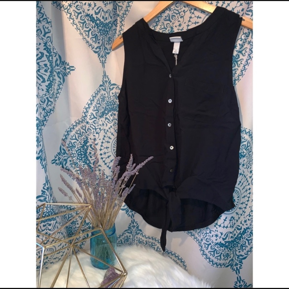 🔆 3 for $40 Universal Thread Black Sleevless Top